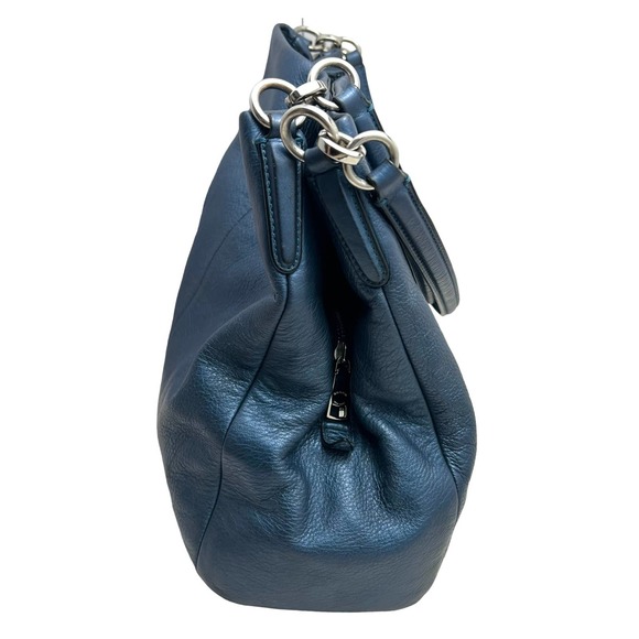 Coach Phoebe Navy Shoulder Bag F32723 / F1157 - Picture 4 of 9